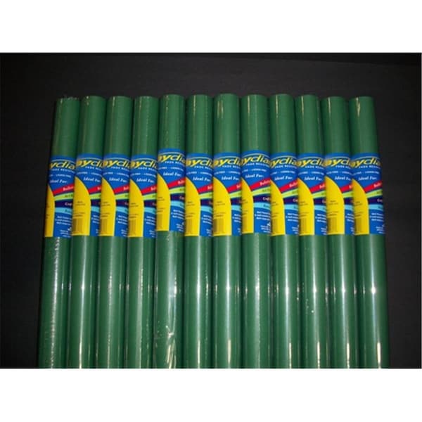 Plushdeluxe Raydiant Fade Resistant Art Rolls - Holly Green - 18 in. x 50 ft., 12PK PL3752982 - main